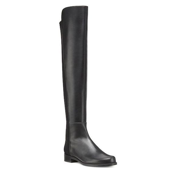 Stuart Weitzman
5050 Over-The-Knee Stretch-Leather Boots - Picture 4 of 8